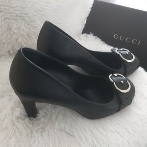 Gucci Buckle Pumps